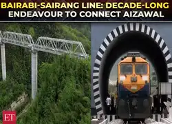 Mizoram's capital Aizawl to join the Railway network as Bairabi-Sairang line completes