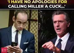 'They don't understand any other language': Newsom doubles down on calling Stephen Miller ‘fascist cuck’