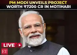 PM Modi unveils ₹7,200 crore development projects in Bihar's Motihari