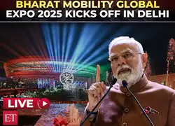 PM Modi inaugurates 'Bharat Mobility Global Expo 2025′ at Bharat Mandapam in Delhi