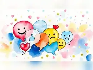 Emoji Symphony in Watercolor