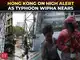 Typhoon Wipha triggers storm warning Hong Kong; flights canceled